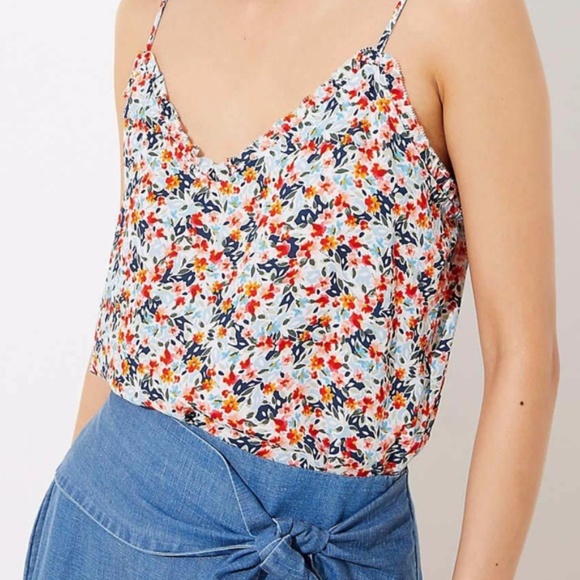 LOFT Tops - LOFT Floral Tank